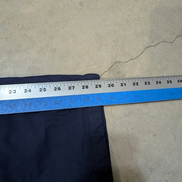 Eddie Bauer Fleece Lined Tech Pants Men's 32x30 (31x29) Navy - Picture 5 of 6